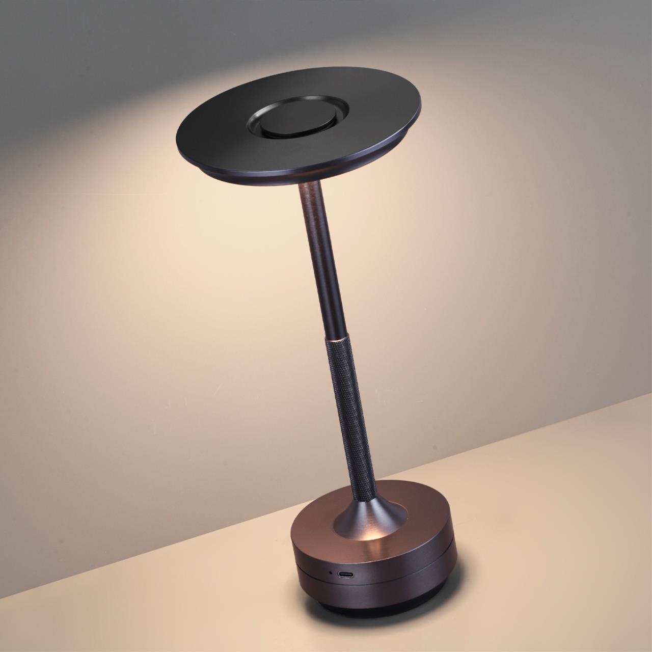 Настольная лампа ODEON LIGHT L-VISION TET-A-TET черный