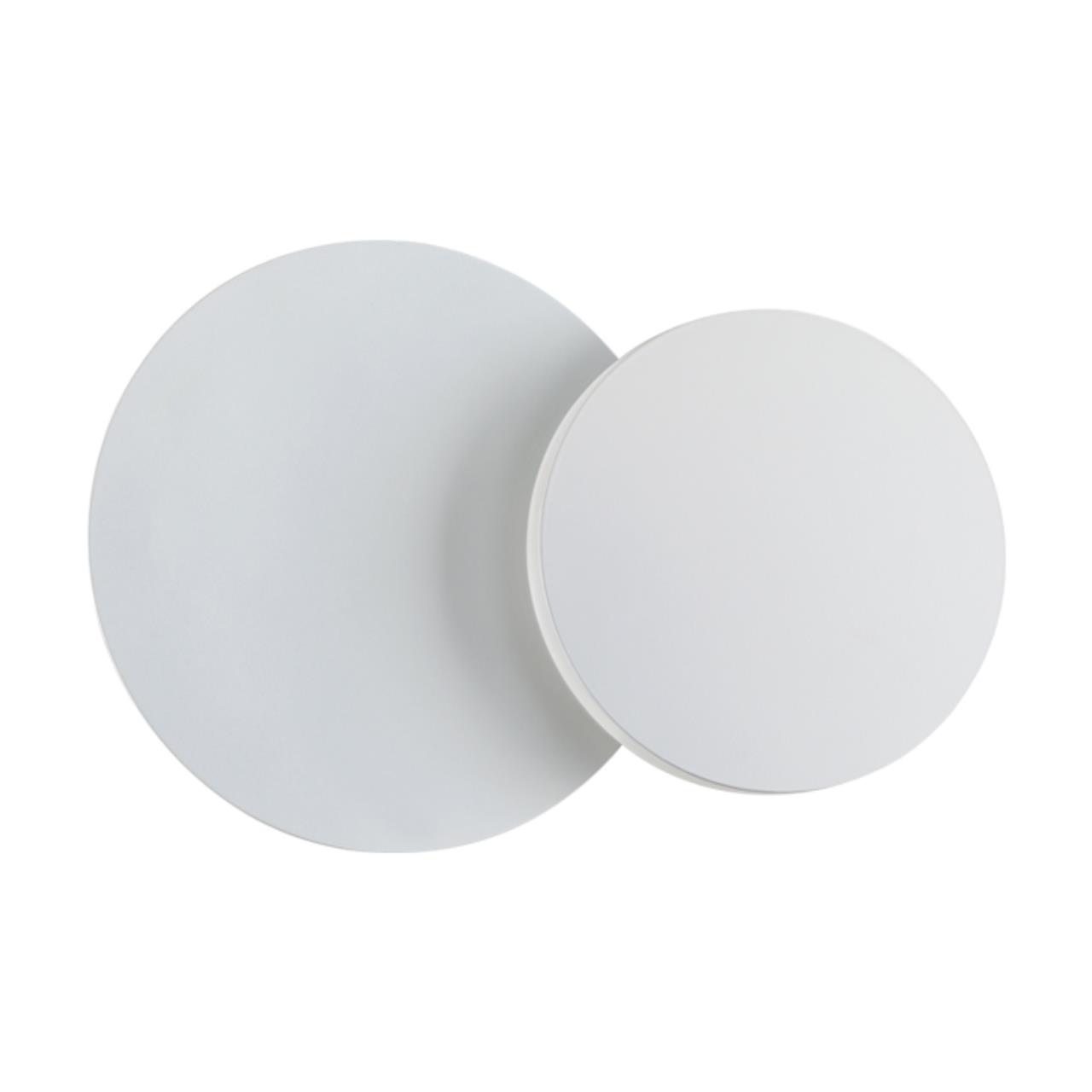 Настенный накладной светодиодный светильник NOVOTECH OVER SMENA белый LED*1 6W 3000К круг