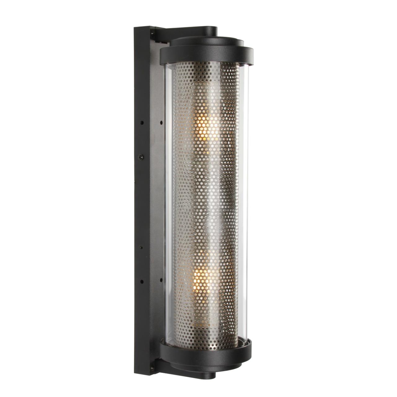 Уличный фасадный светильник NOVOTECH STREET MATRIX черный E27*2 10W