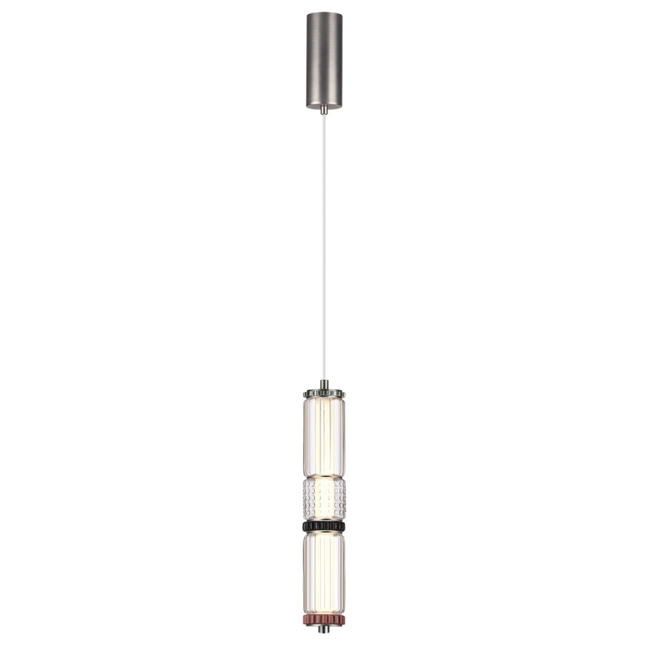 Подвес ODEON LIGHT EXCLUSIVE L-VISION COLLIER никель LED*1 12W
