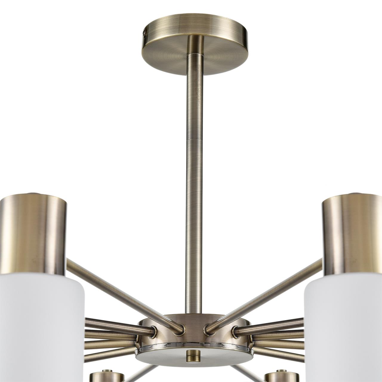 Люстра на штанге LUMION COMFI MAVE бронзовый E14*12 10W