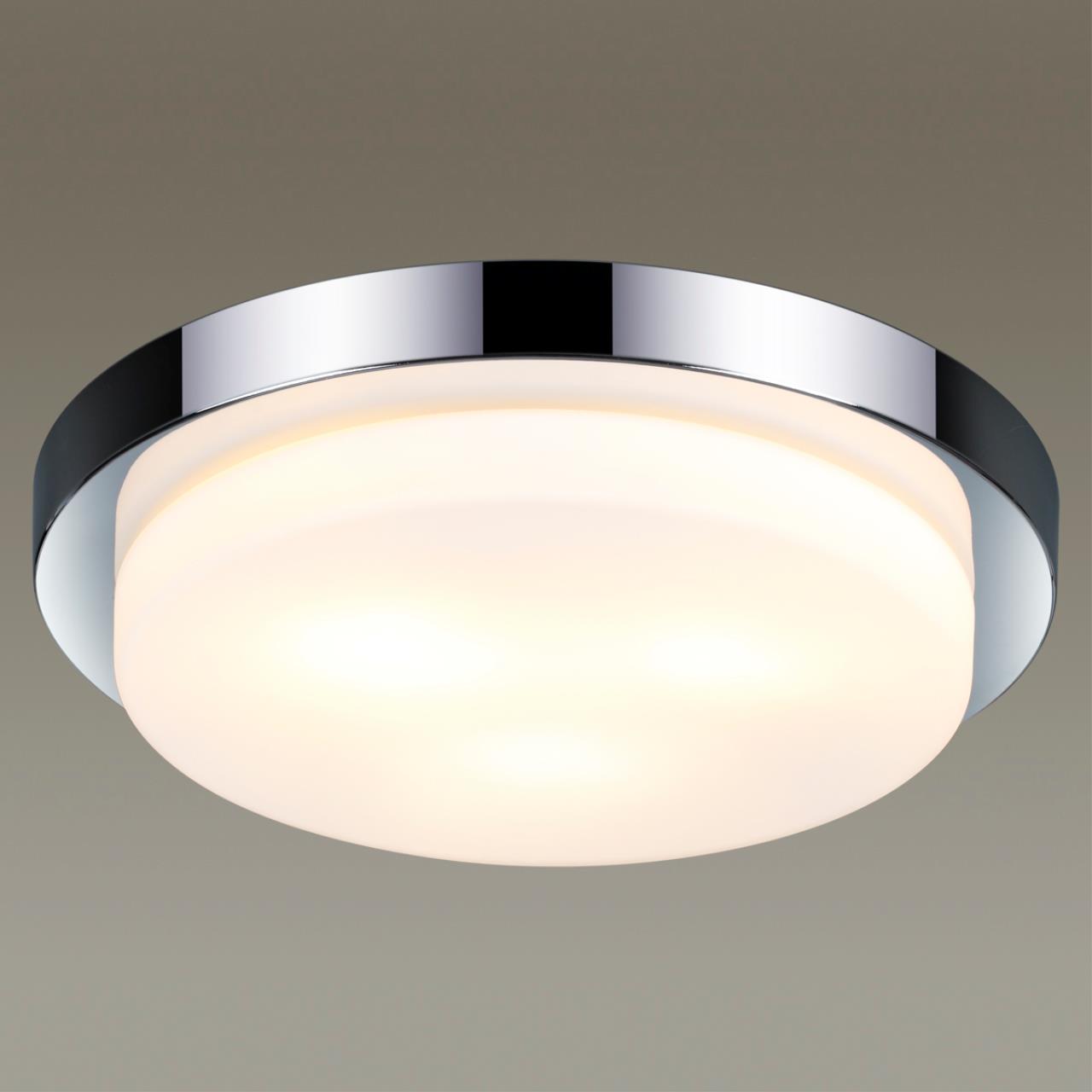 Настенно-потолочный светильник ODEON LIGHT DROPS HOLGER хром E14*3 10W