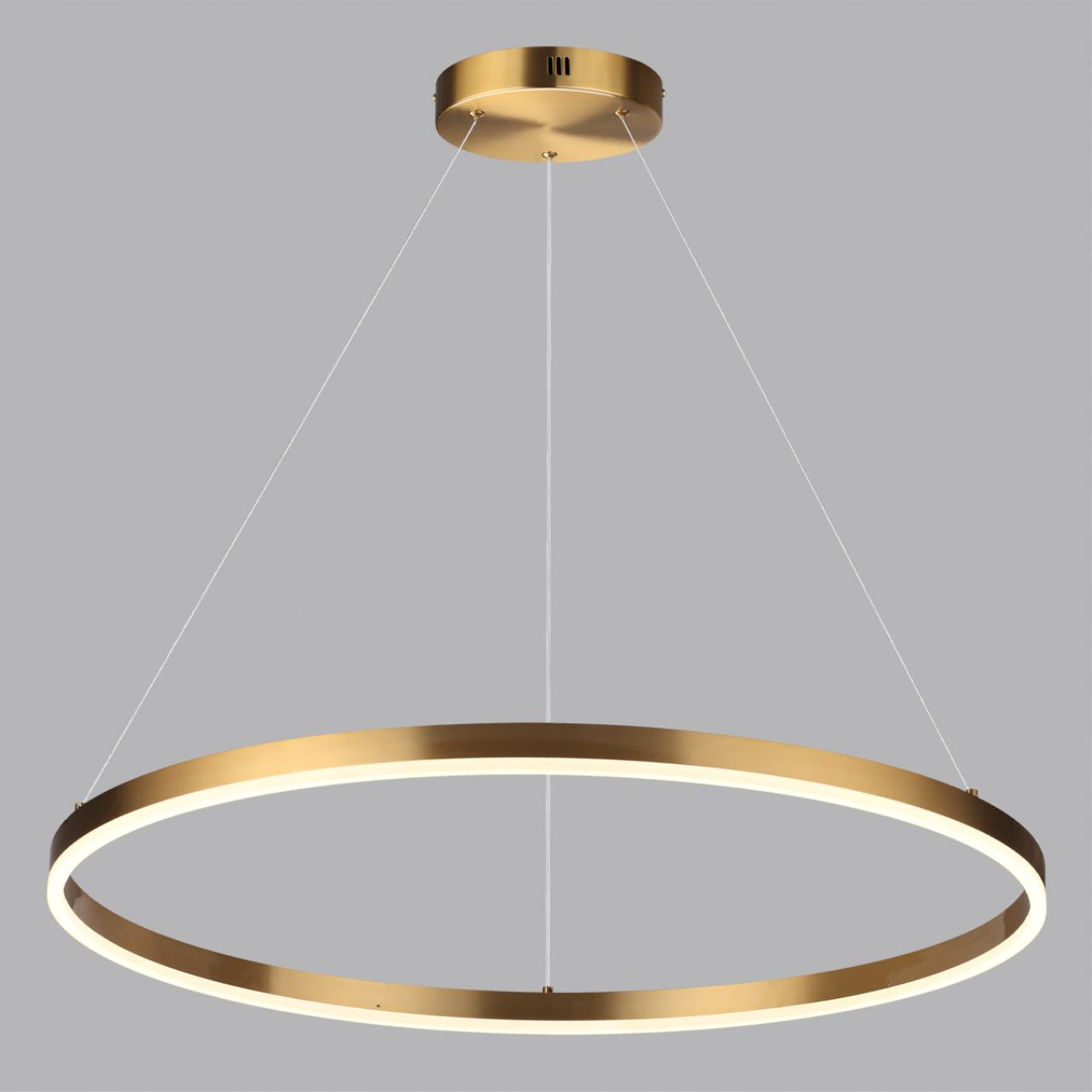 Люстра подвесная LUMION LEDIO ECHO латунь LED*1 67W
