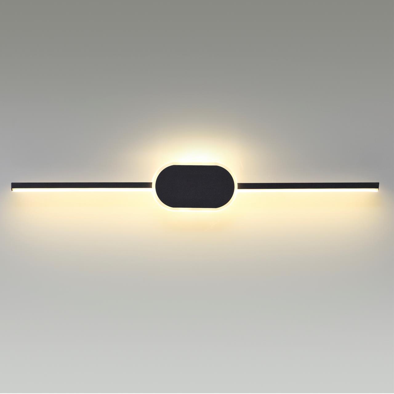Настенный светильник LUMION LEDIO ELADO черный LED*1 13W