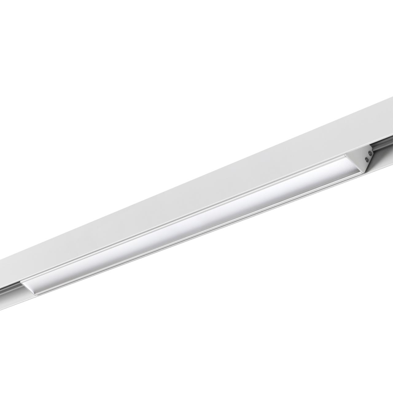 Трековый светильник для низковольтного шинопровода NOVOTECH SHINO FLUM белый LED*1 24W