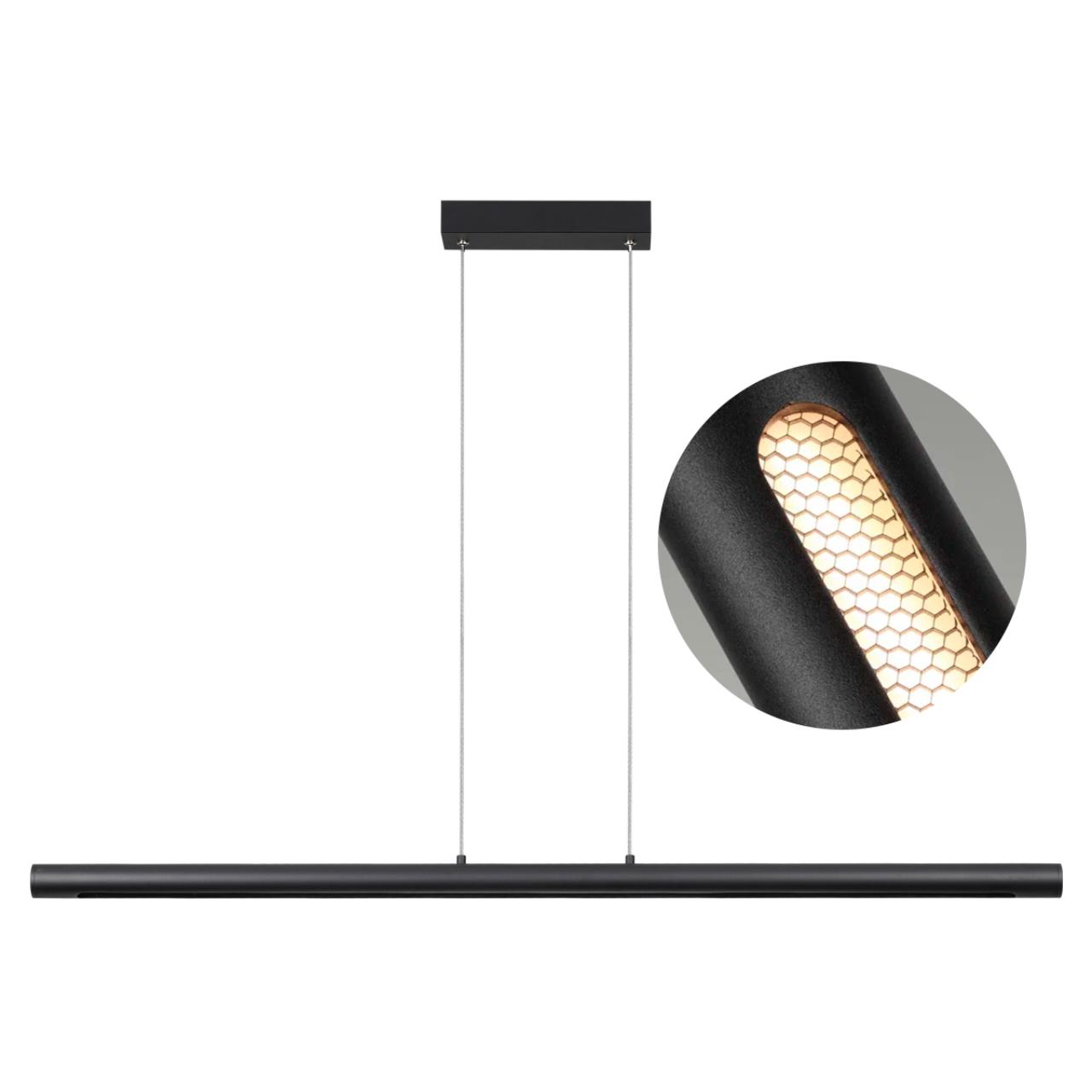Подвесной светильник ODEON LIGHT HIGHTECH MALI черный LED*1 49W