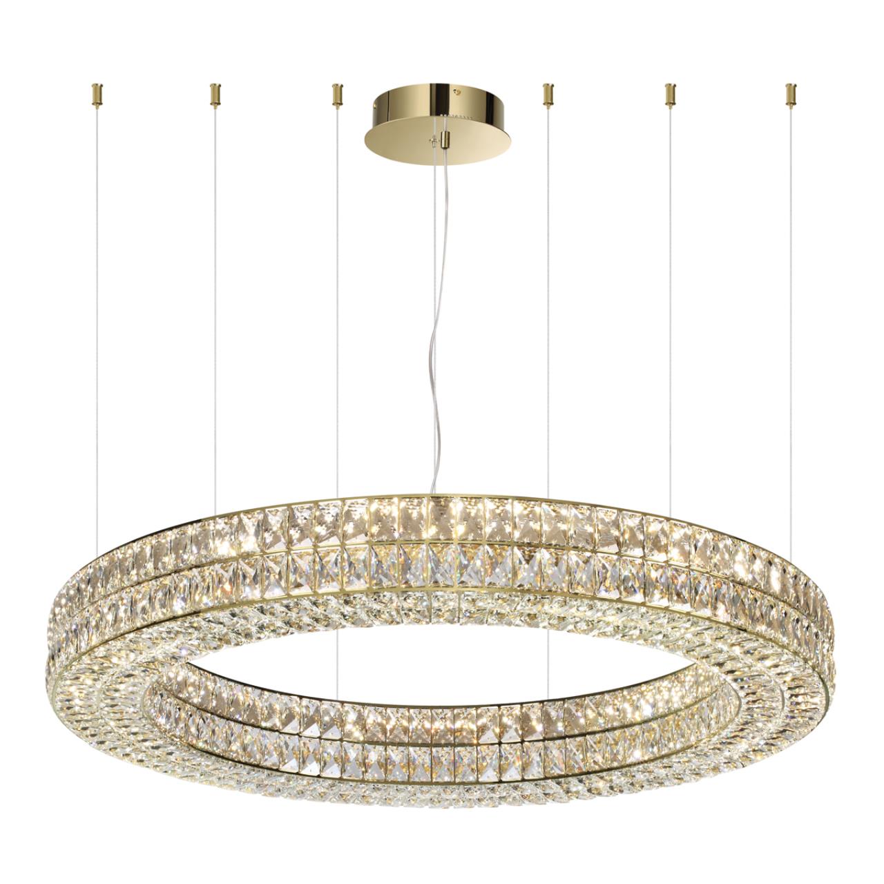 Люстра ODEON LIGHT L-VISION PANTA золотой LED*1 98W