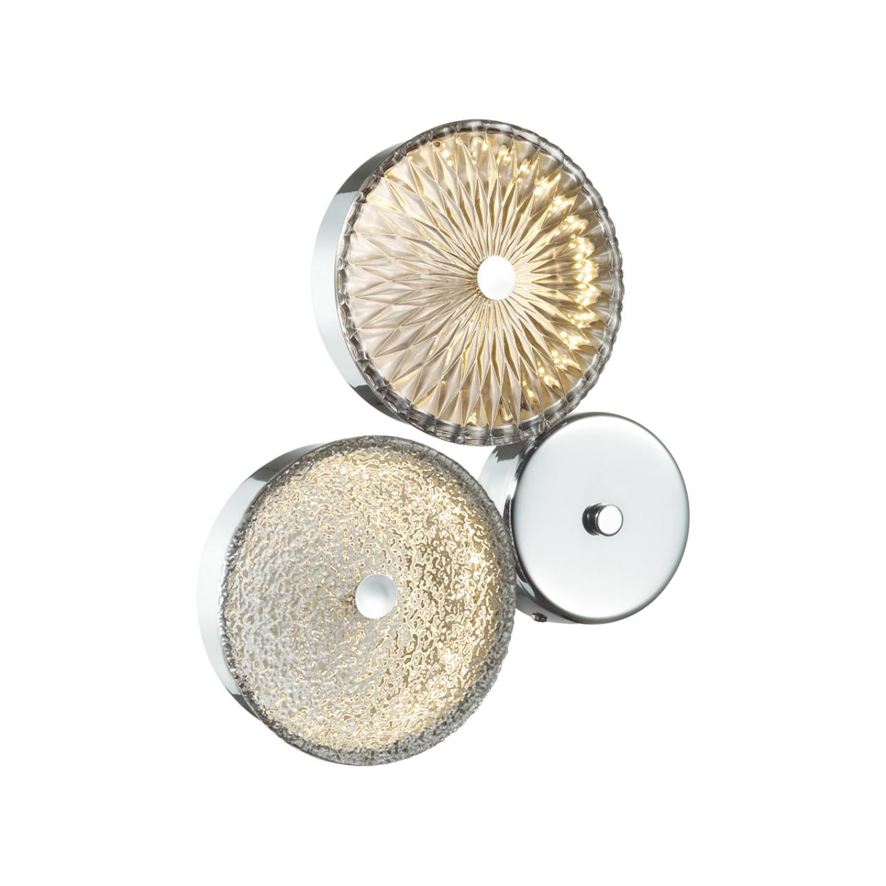 Бра ODEON LIGHT EXCLUSIVE L-VISION CARAMELLA хром LED*1 14W