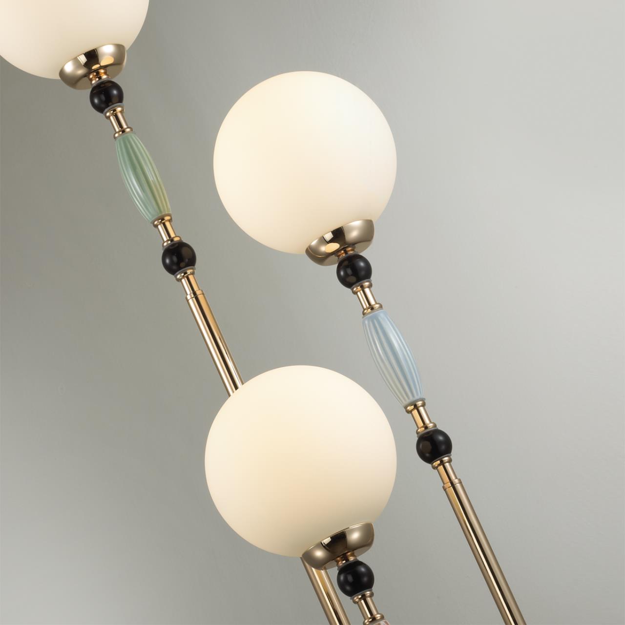 Торшер ODEON LIGHT EXCLUSIVE MODERN Palle золотой