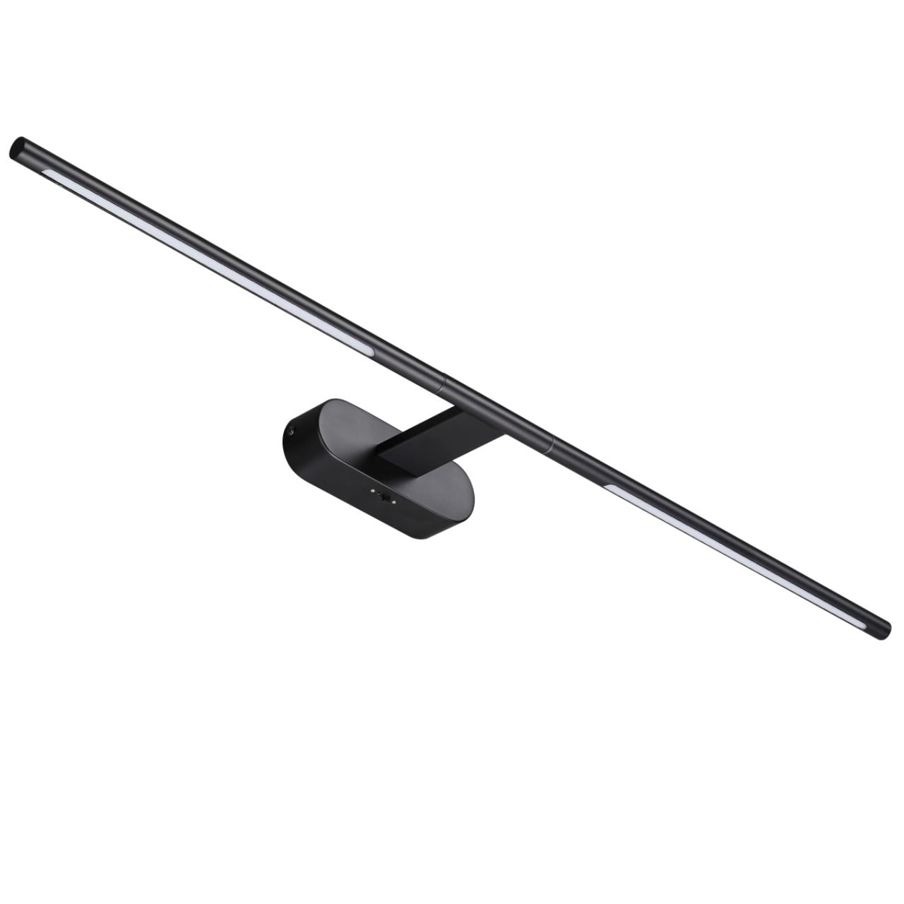 Настенный светильник ODEON LIGHT HIGHTECH ALEDO черный LED*1 8W 3000/3800/5100К 800 мм