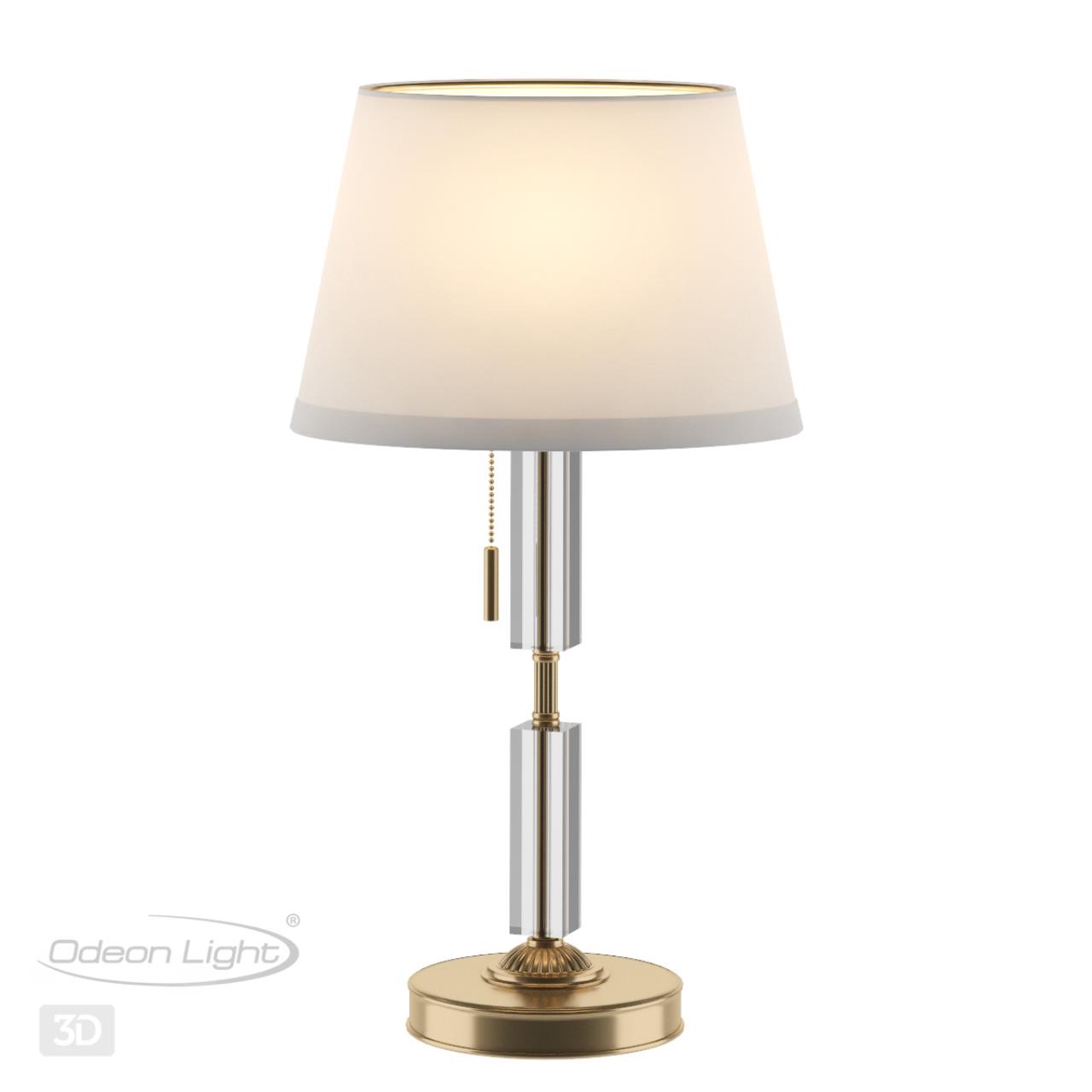 Настольная лампа ODEON LIGHT EXCLUSIVE MODERN LONDON бронзовый E27*1 10W