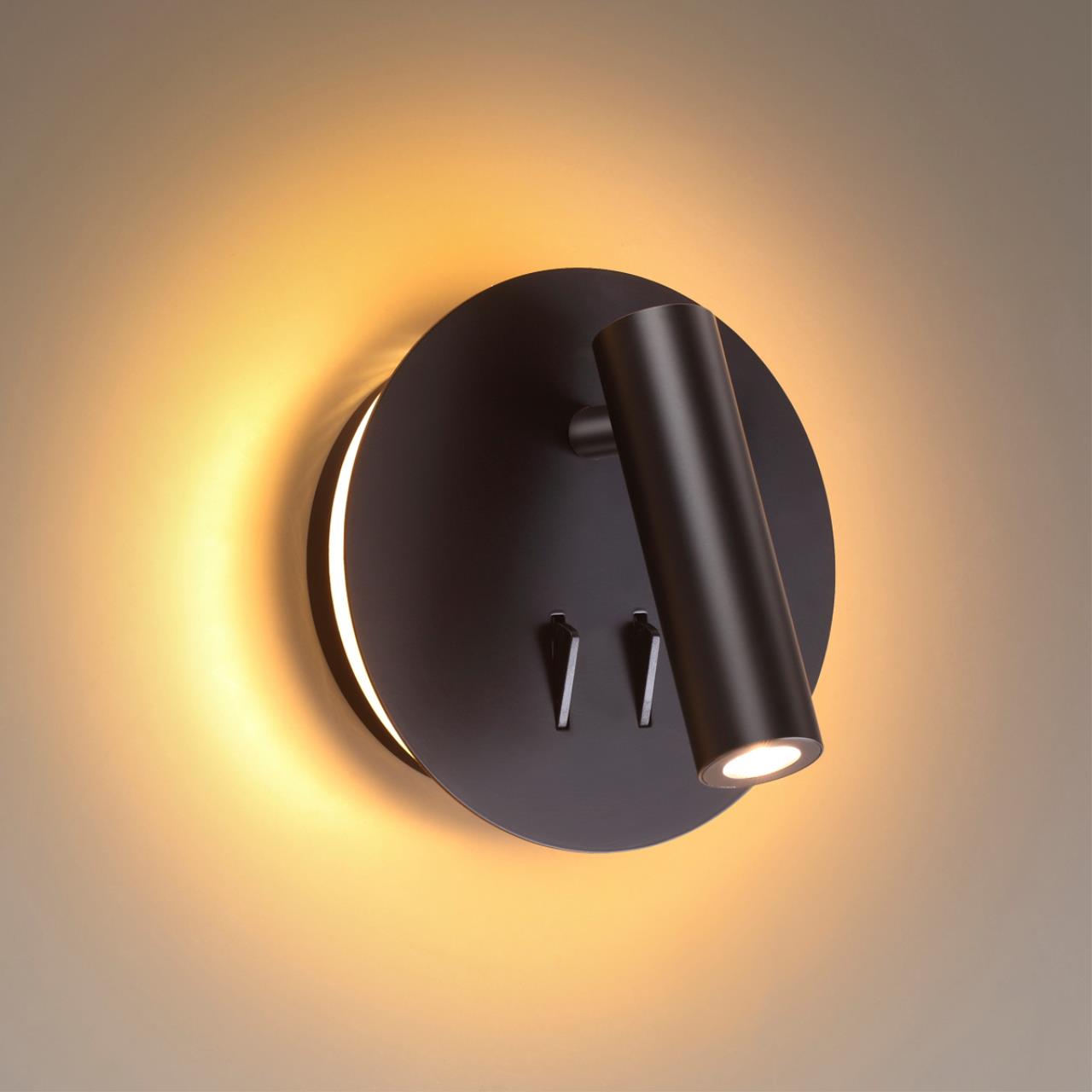 Настенный светильник ODEON LIGHT HIGHTECH BEAM черный