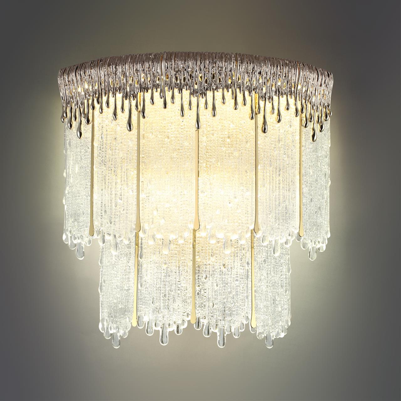 Бра ODEON LIGHT L-VISION CLEO золотой