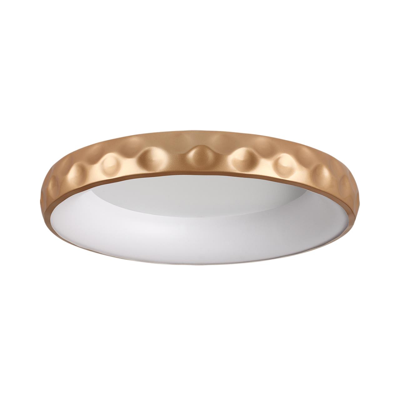 Потолочный светильник SONEX AVRA LED LACUNA белый LED*1 56W 3000/4000/6000К плафон белый; золотой