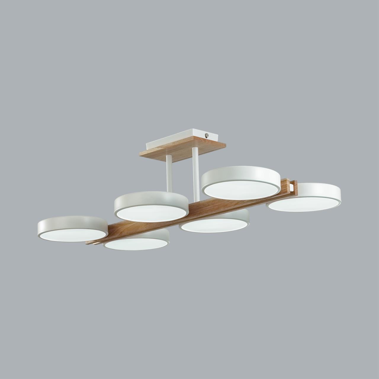 Люстра потолочная LUMION LEDIO PLATO белый LED*6 6*18W