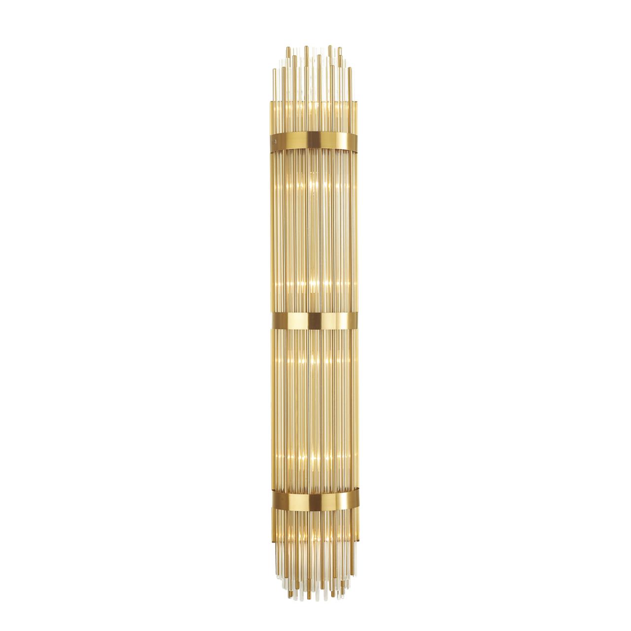 Настенный светильник ODEON LIGHT EXCLUSIVE HALL EMPIRE золотой E14*6 10W  1300 мм