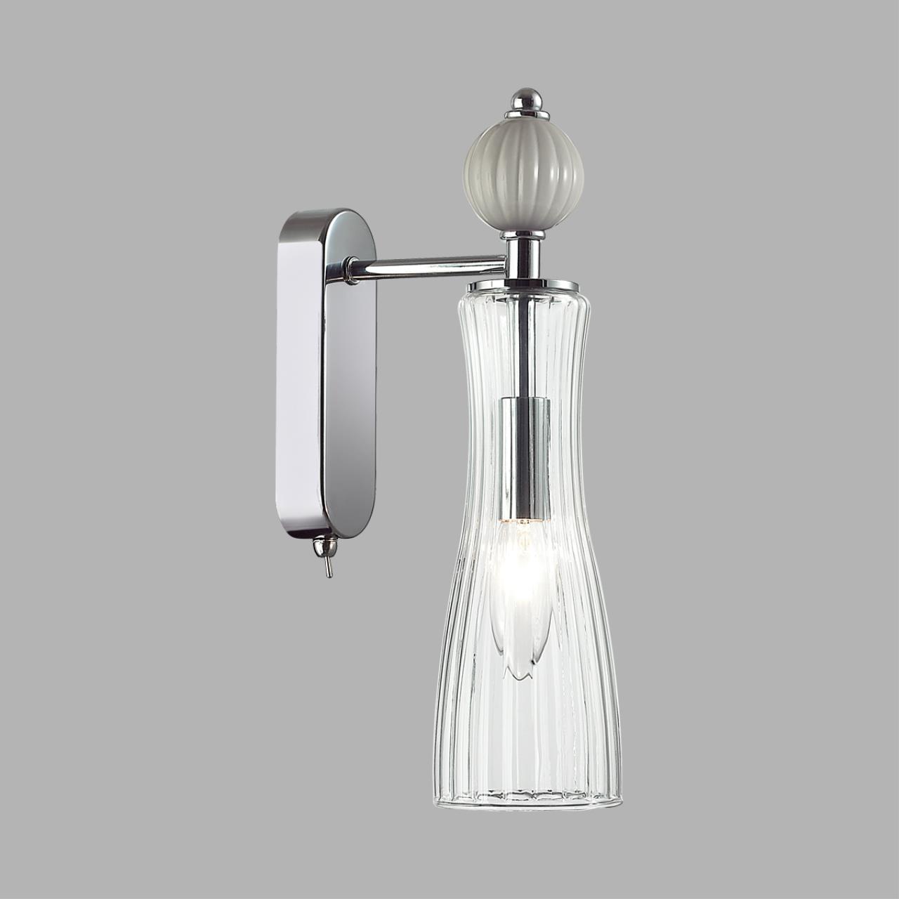 Бра LUMION NEOCLASSI EMILY хром, серый