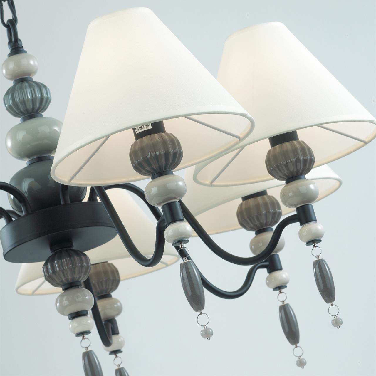 Люстра ODEON LIGHT EXCLUSIVE MODERN Sochi черный E14*7 10W