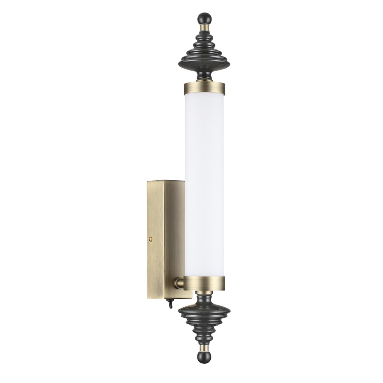 Настенный светильник ODEON LIGHT EXCLUSIVE L-VISION ULA бронзовый, латунь LED*1 17W