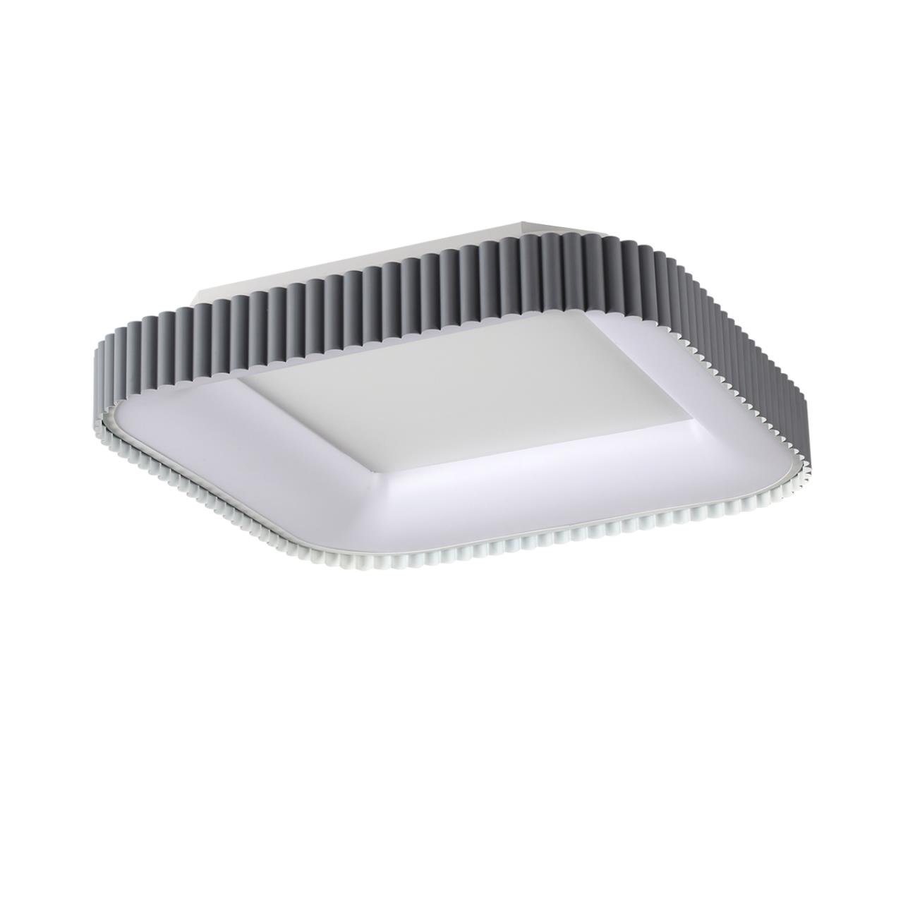 Потолочный светильник SONEX AVRA LED SHARMEL белый LED*2 56W+14W (3000-4000-6000)+3000К плафон белый; серый