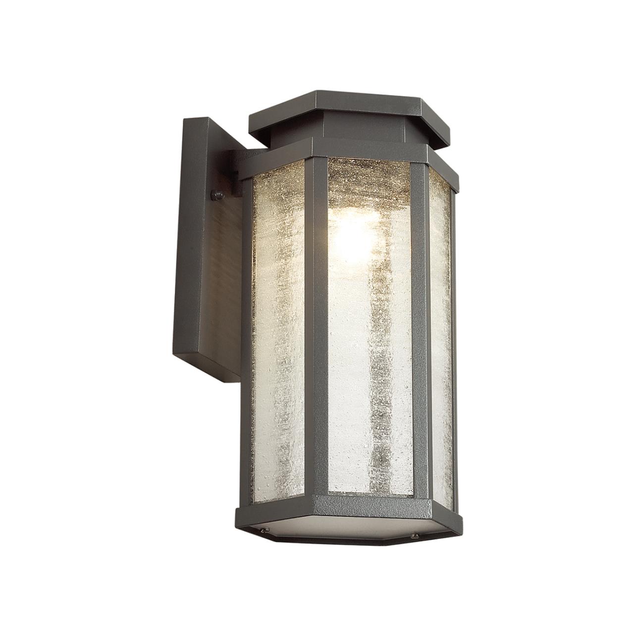 Уличный настенный светильник ODEON LIGHT NATURE GINO серый, черный