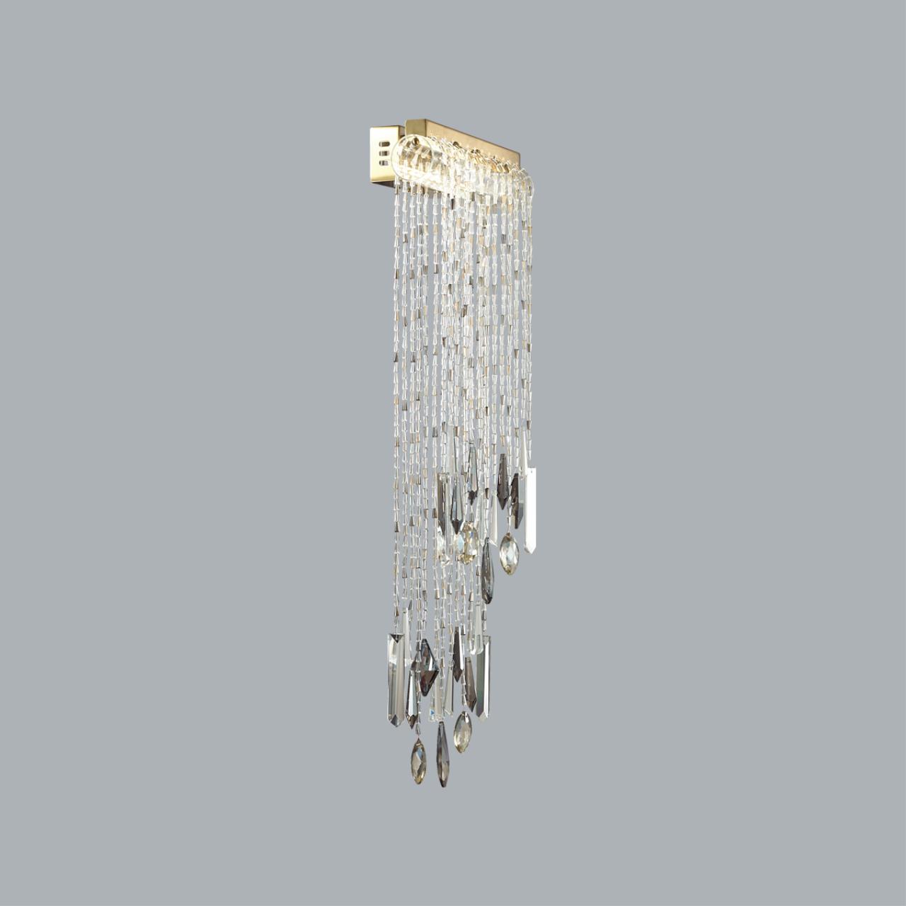 Настенный светильник ODEON LIGHT EXCLUSIVE HALL AFINA бронзовый LED*1 10W