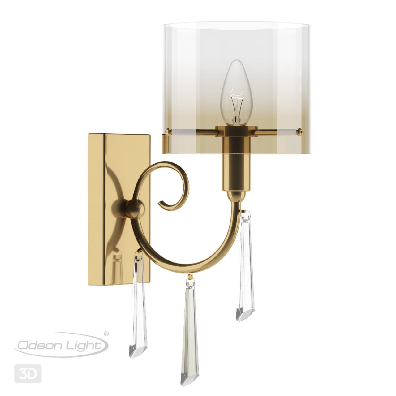Бра ODEON LIGHT EXCLUSIVE HALL Nicole бронзовый