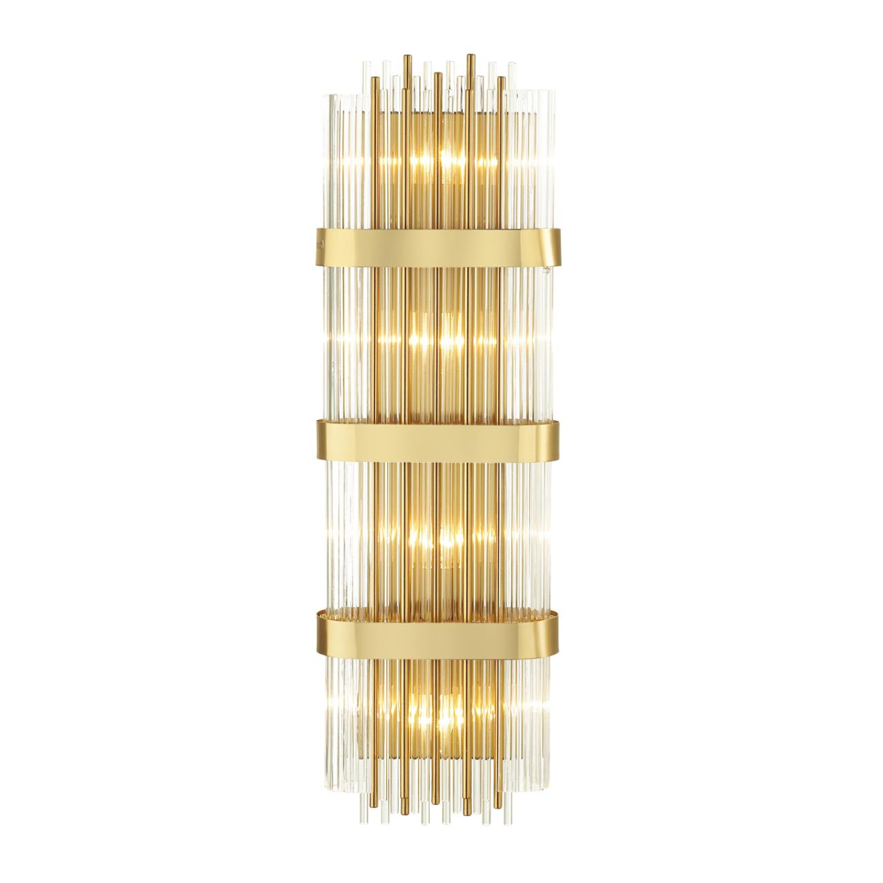 Настенный светильник ODEON LIGHT EXCLUSIVE HALL EMPIRE золотой E14*4 10W  810 мм