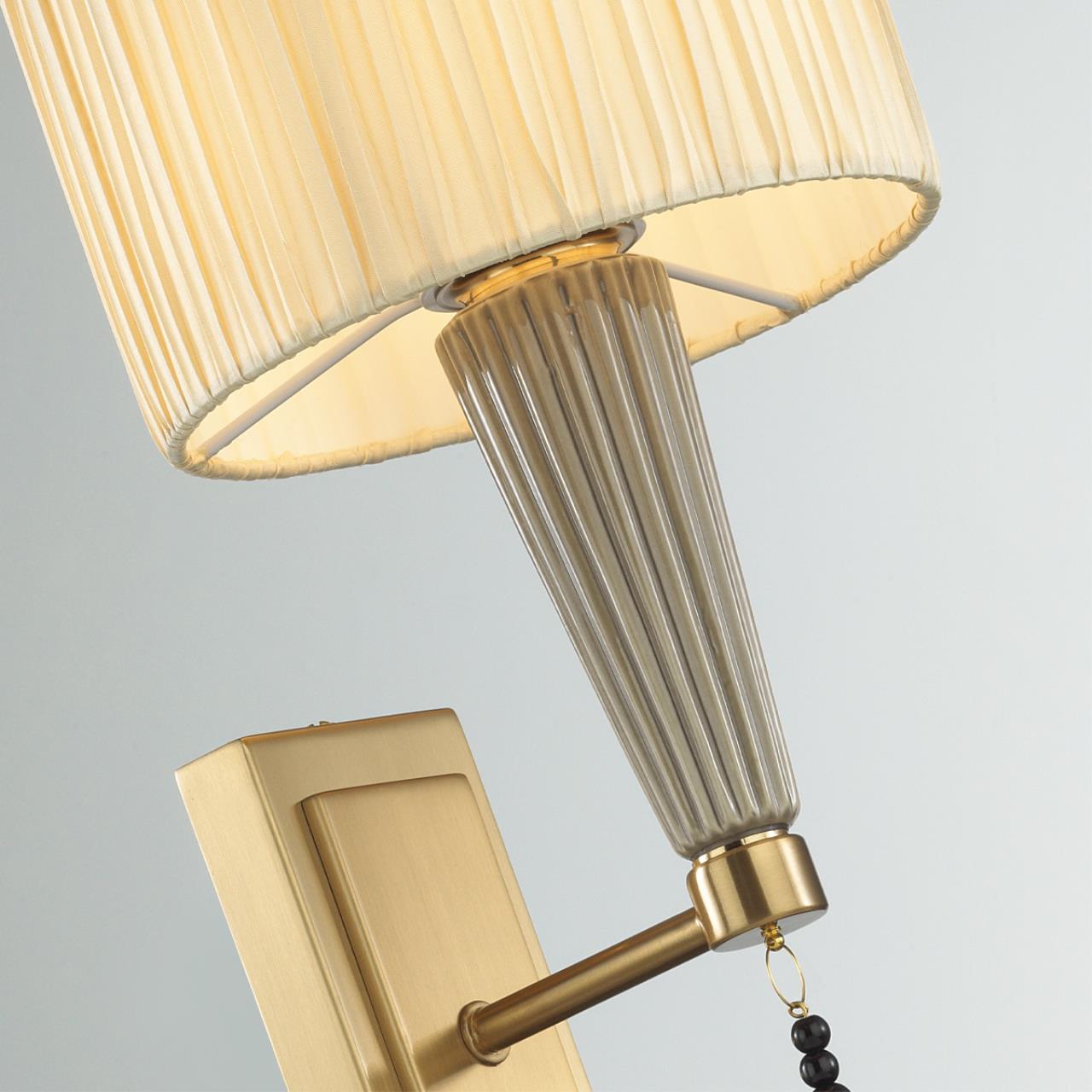Бра ODEON LIGHT EXCLUSIVE CLASSIC Latte бронзовый