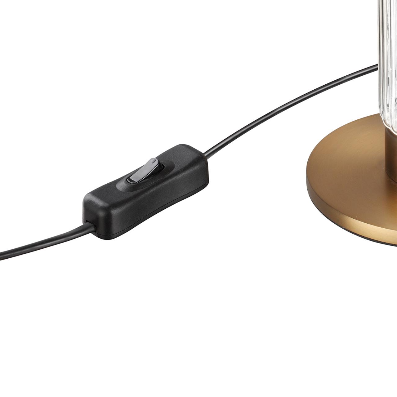 Настольная лампа ODEON LIGHT EXCLUSIVE L-VISION COLLIER античная бронза, латунь