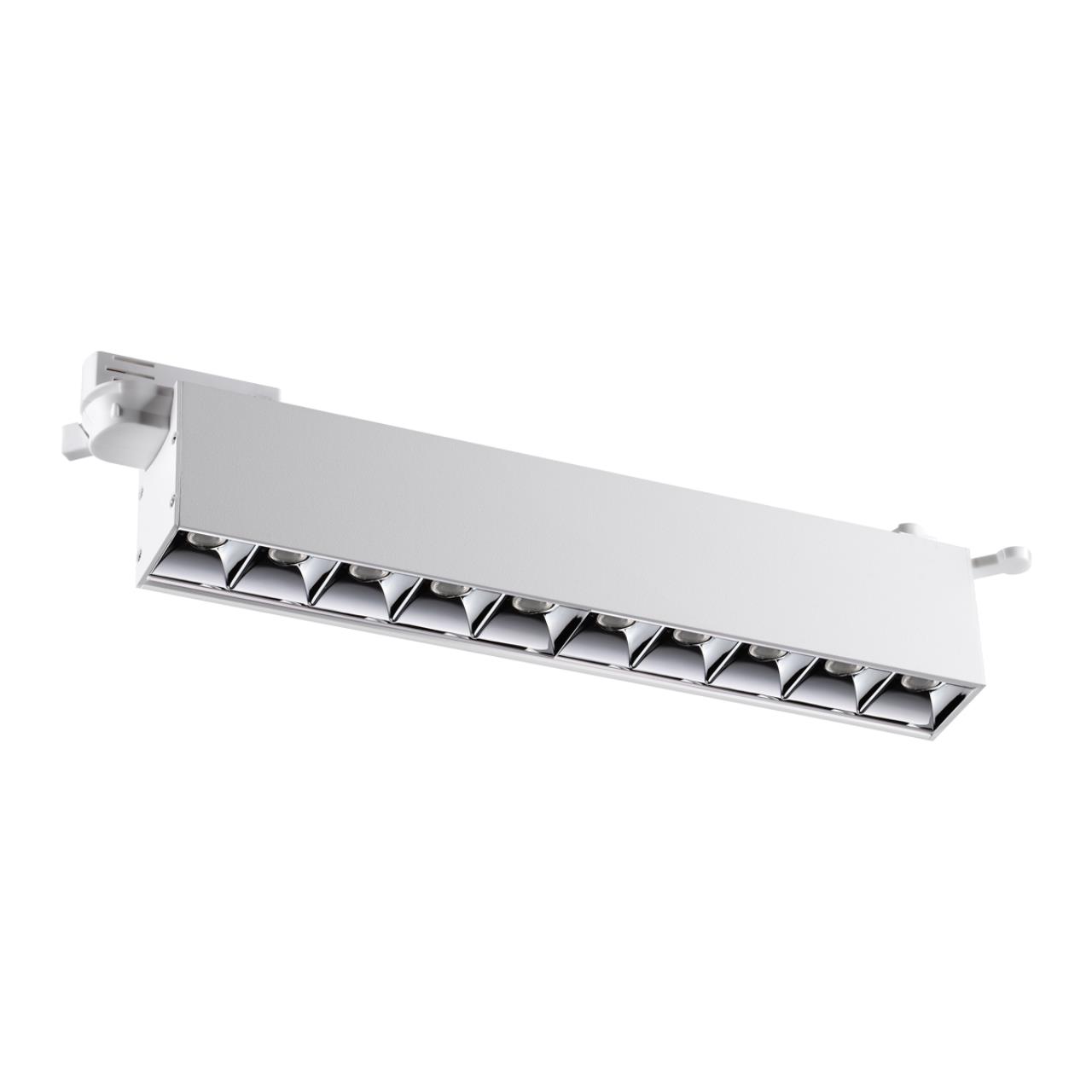 Светильник трековый однофазный трехжильный светодиодный NOVOTECH PORT ITER белый LED*1 16W 4000К