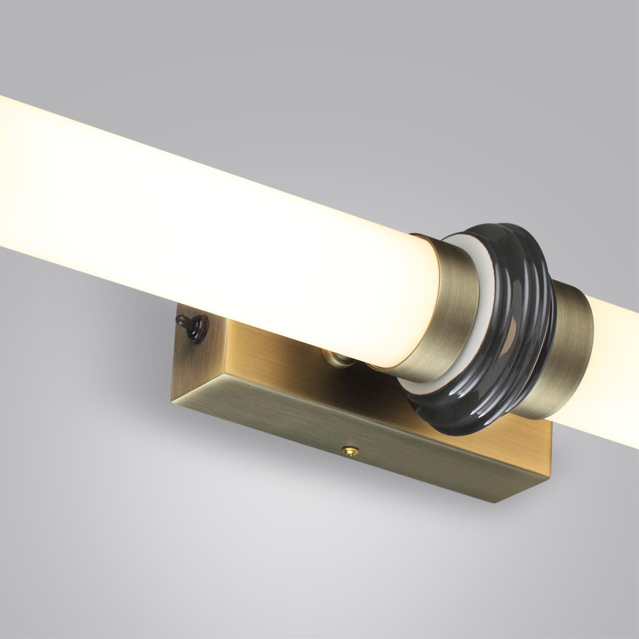 Настенный светильник ODEON LIGHT EXCLUSIVE L-VISION ULA бронзовый, латунь LED*1 28W