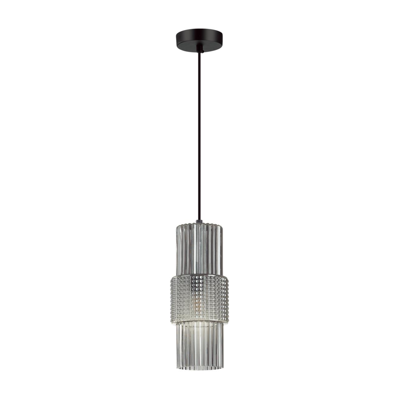 Подвес ODEON LIGHT MODERN Pimpa черный E14*1 10W плафон серый