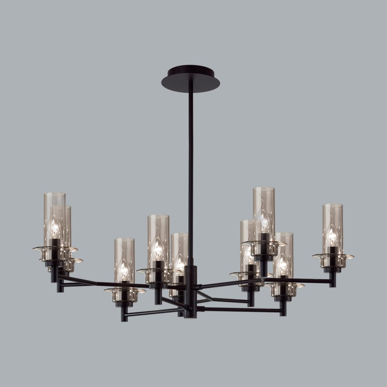 Люстра на штанге LUMION CLASSI MADONNA черный E14*9 10W
