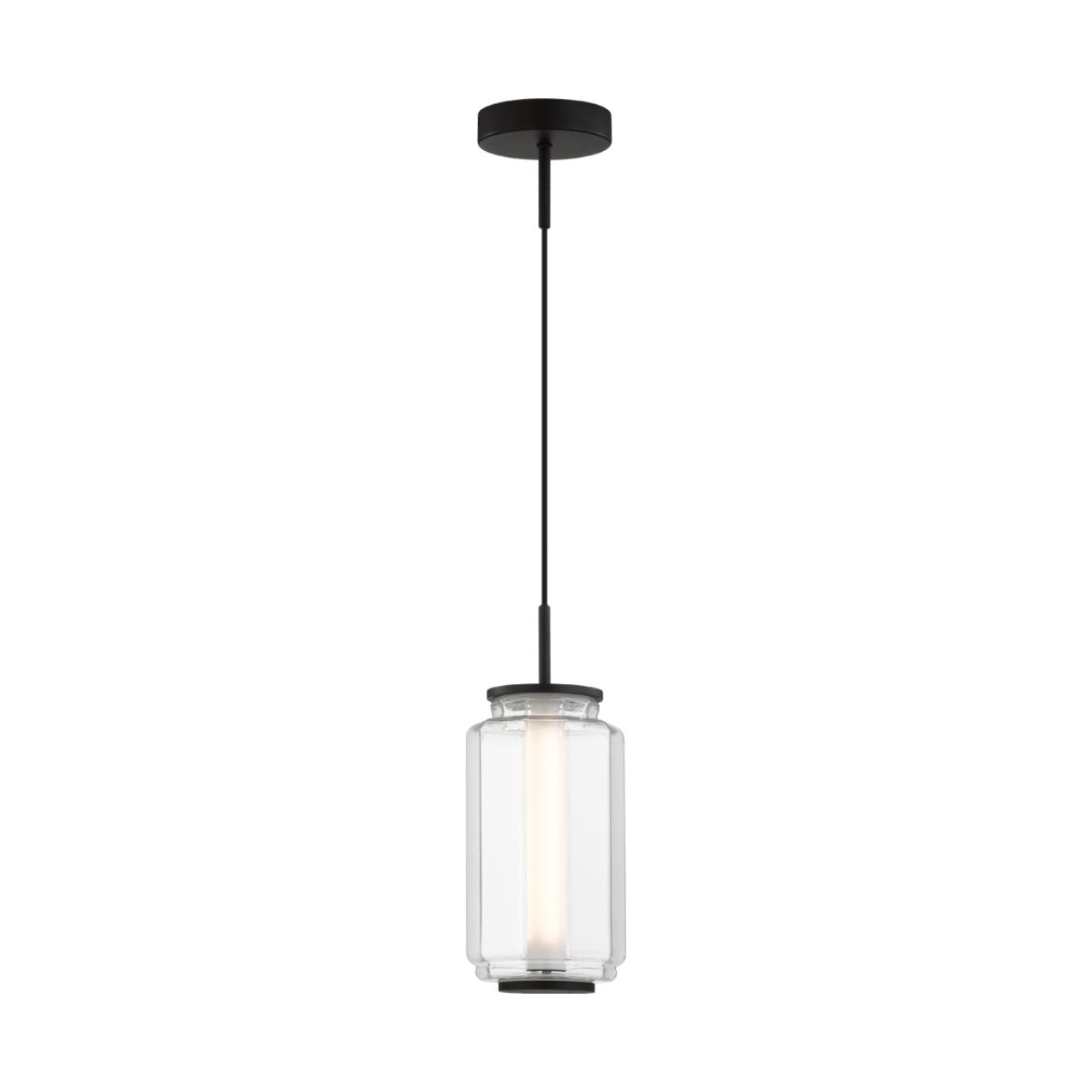 Подвес ODEON LIGHT EXCLUSIVE HIGHTECH JAM черный LED*1 11W 3000К плафон прозрачный