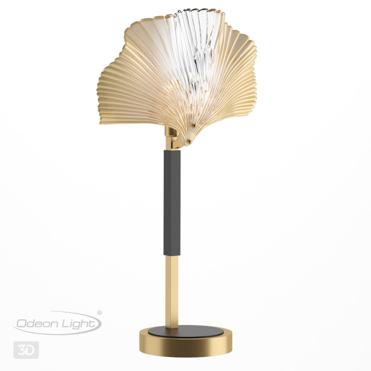 Настольная лампа ODEON LIGHT EXCLUSIVE HALL VENTAGLIO золотой