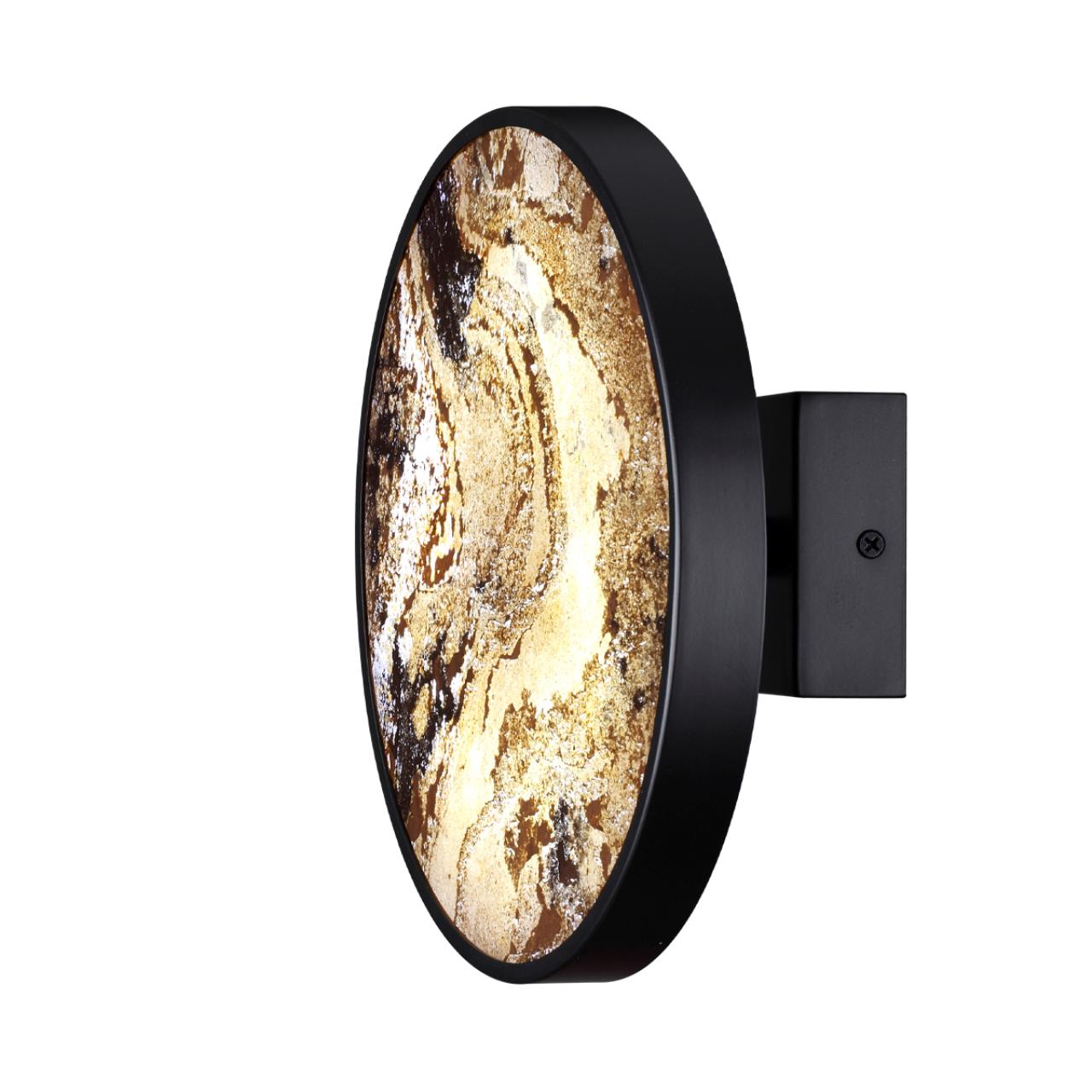 Настенный светильник ODEON LIGHT L-VISION BERGI черный LED*1 15W