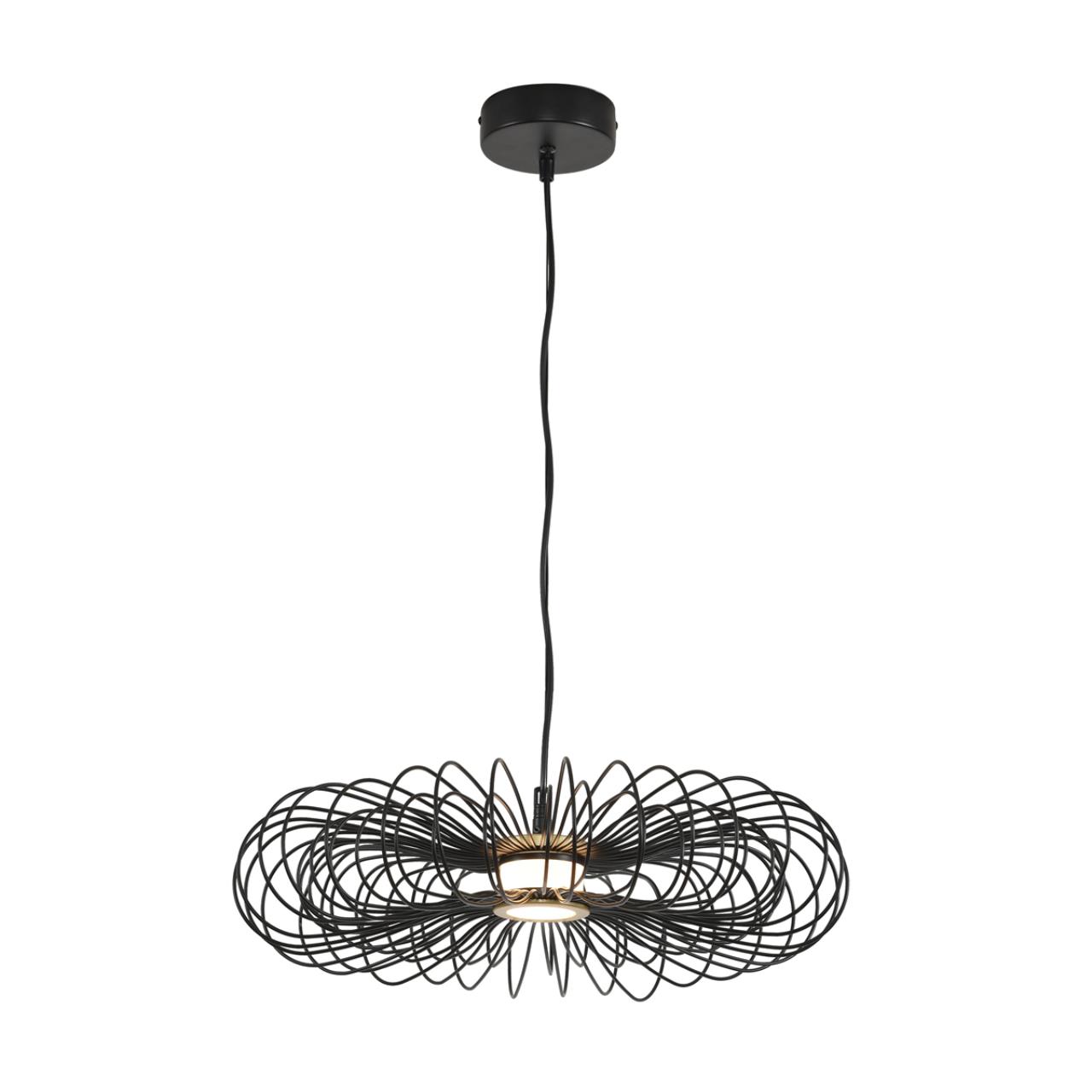 Подвес LUMION LEDIO CAMOMILE черный LED*1 9W 3000К
