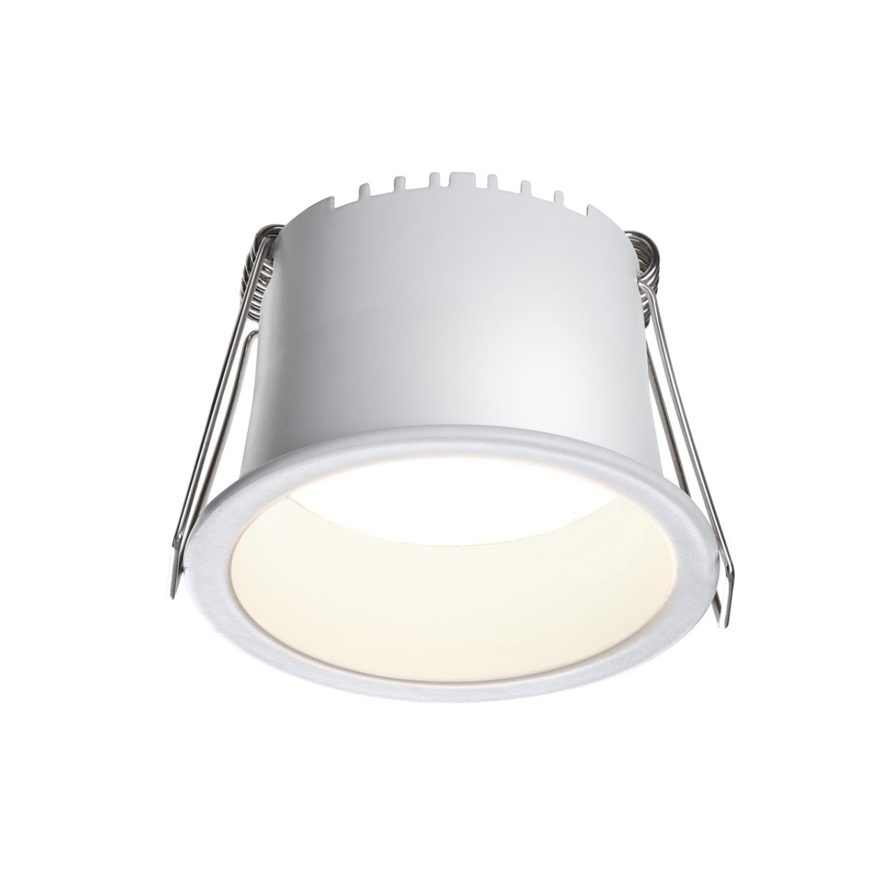 Светильник встраиваемый светодиодный NOVOTECH SPOT TRAN белый LED 6W 3000К
