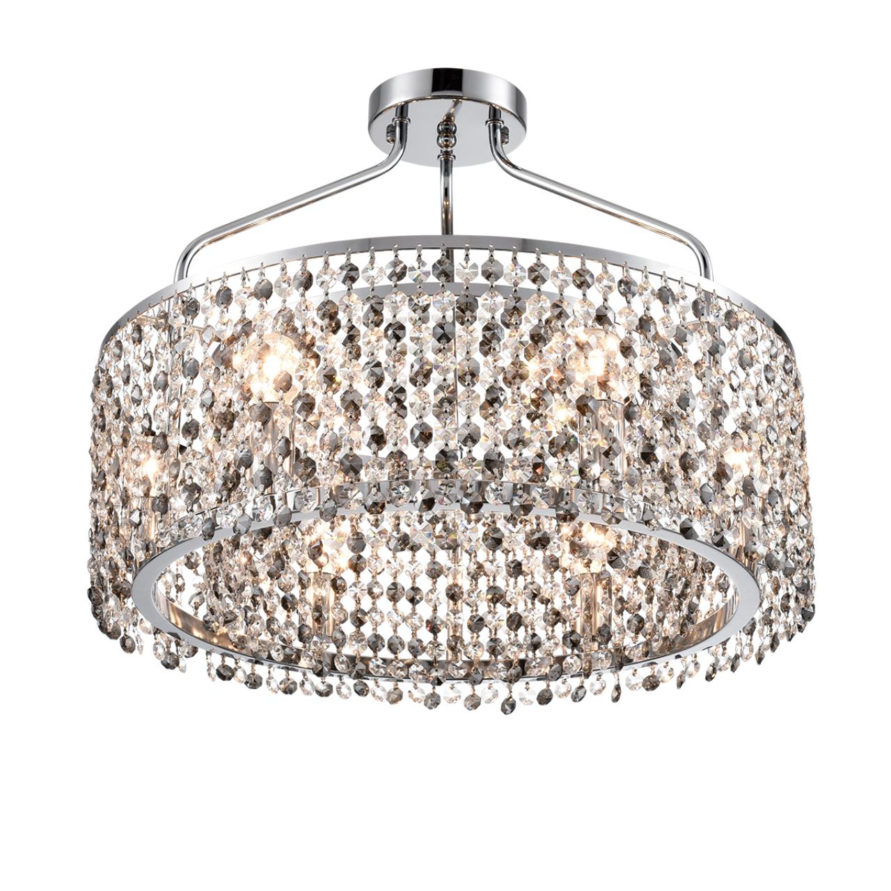 Люстра потолочная LUMION CLASSI LAYLA хром E14*6 10W