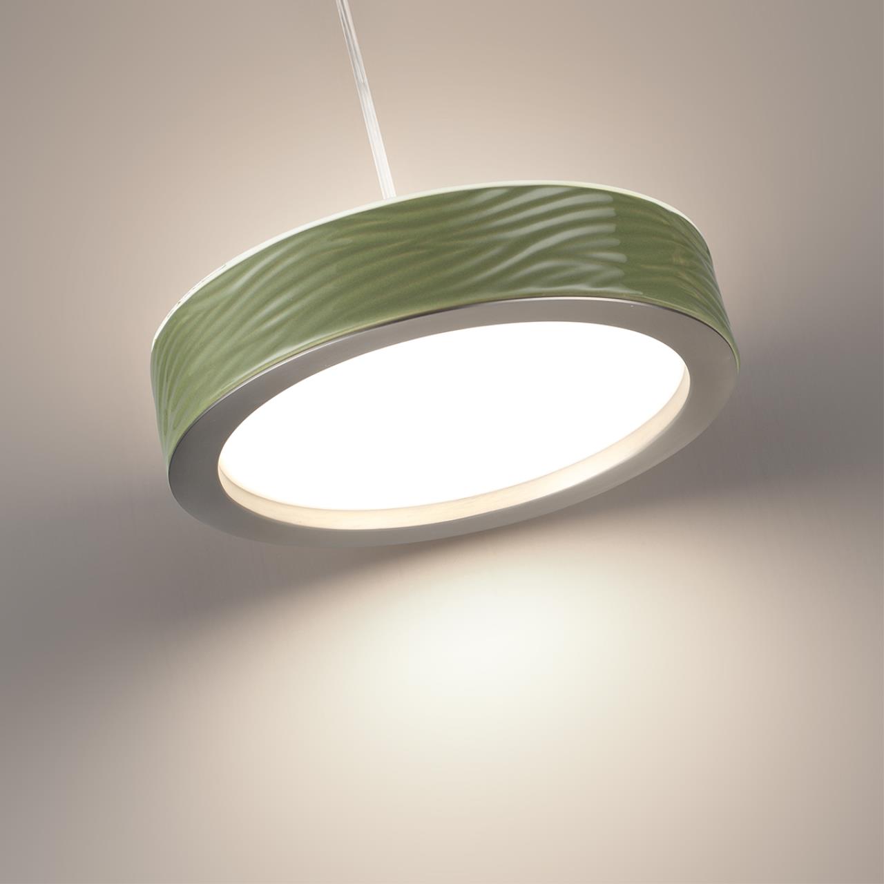 Подвес ODEON LIGHT EXCLUSIVE L-VISION RIVIERA никель LED*1 32W 2000/3000/4000К