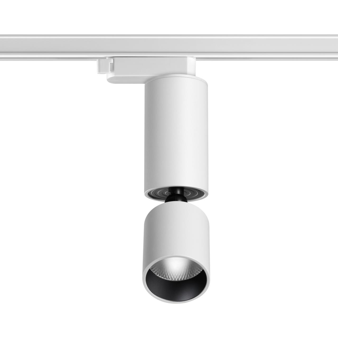 Светильник светодиодный однофазный трехжильный трековый NOVOTECH PORT TUBO белый LED 10W