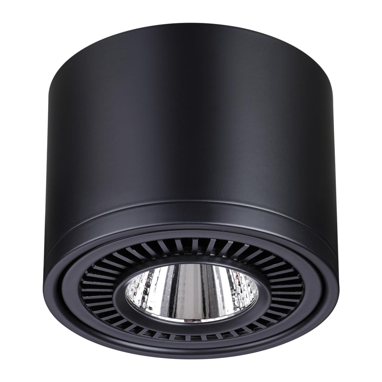 Светильник накладной светодиодный NOVOTECH OVER GESSO черный LED 18W