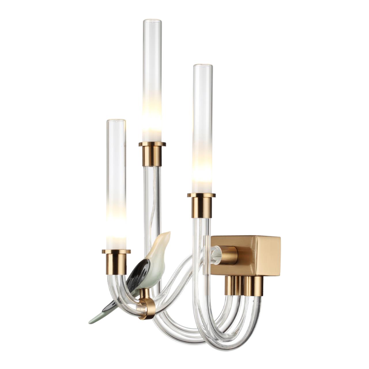 Бра ODEON LIGHT EXCLUSIVE L-VISION LARK бронзовый LED*1 6