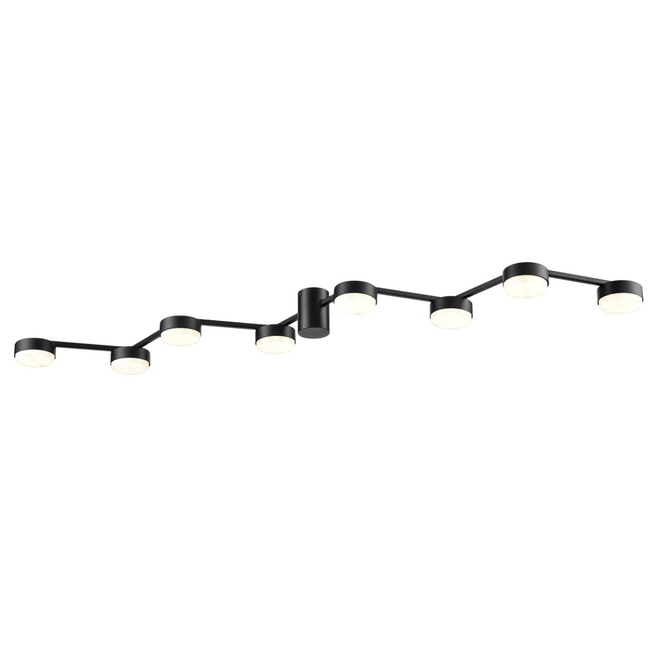 Люстра потолочная LUMION COMFI SANATA черный GX53*8 10W