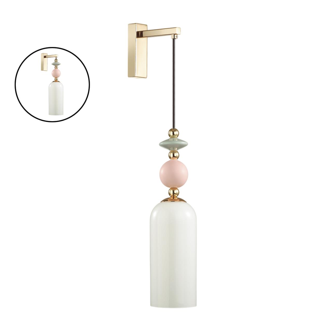 Бра ODEON LIGHT EXCLUSIVE CLASSIC CANDY золотой