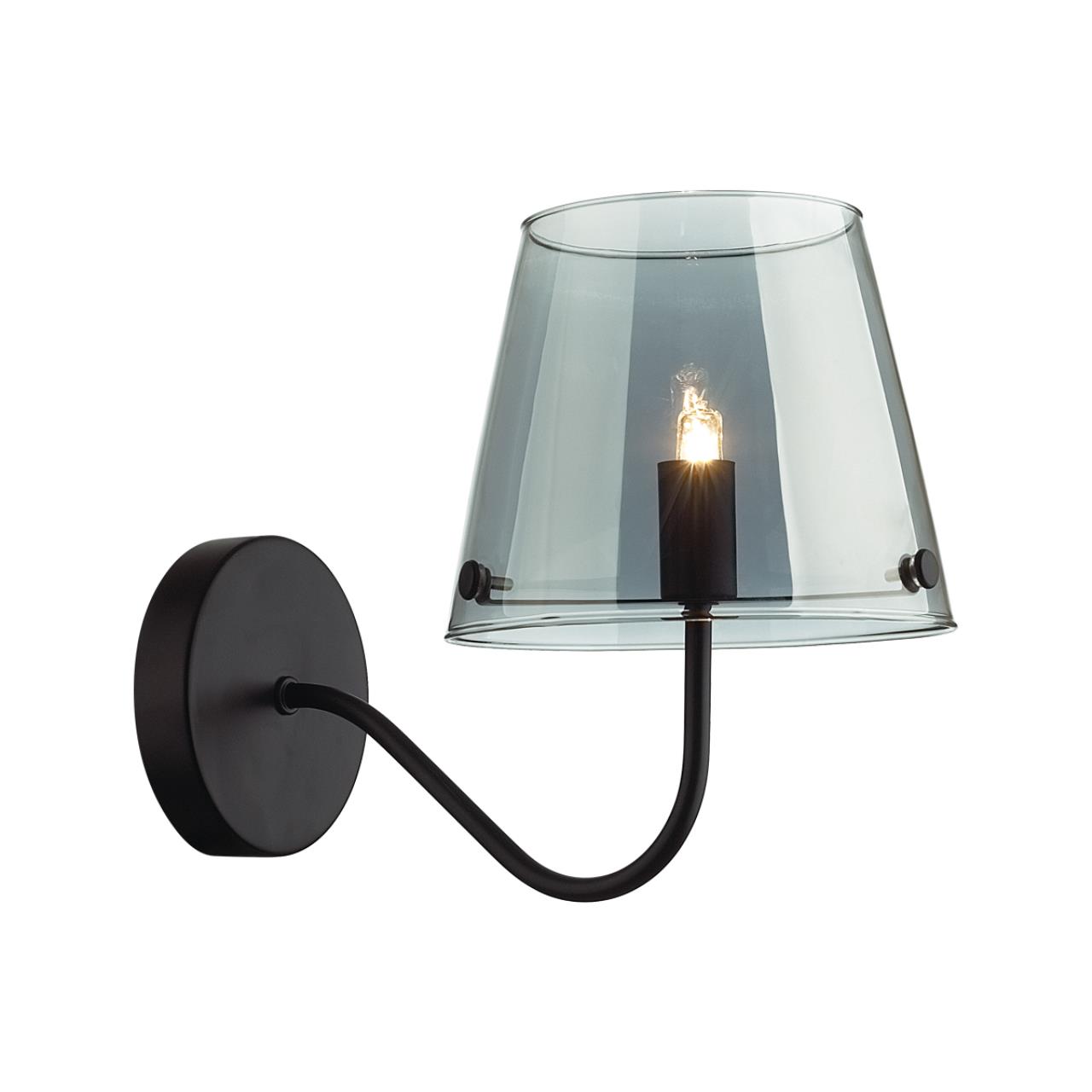 Бра LUMION MODERNI SMOKY черный