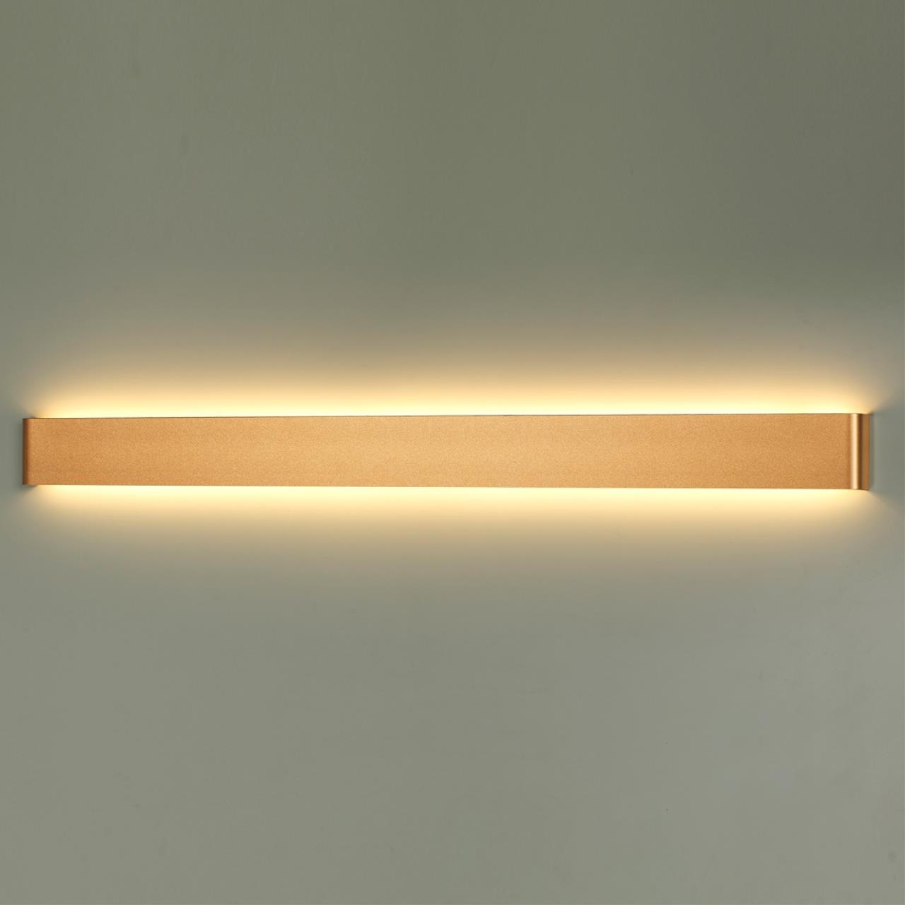 Настенный светильник ODEON LIGHT HIGHTECH FRAMANT золотой LED*1 1*40W
