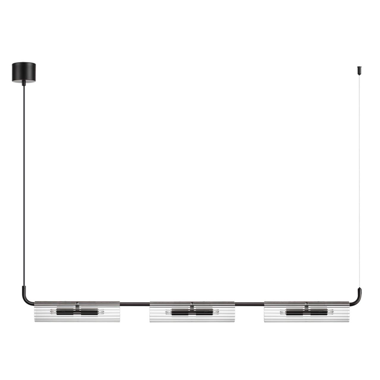 Подвес линейный LUMION SUSPENTIONI TORONTO черный G9*6 10W