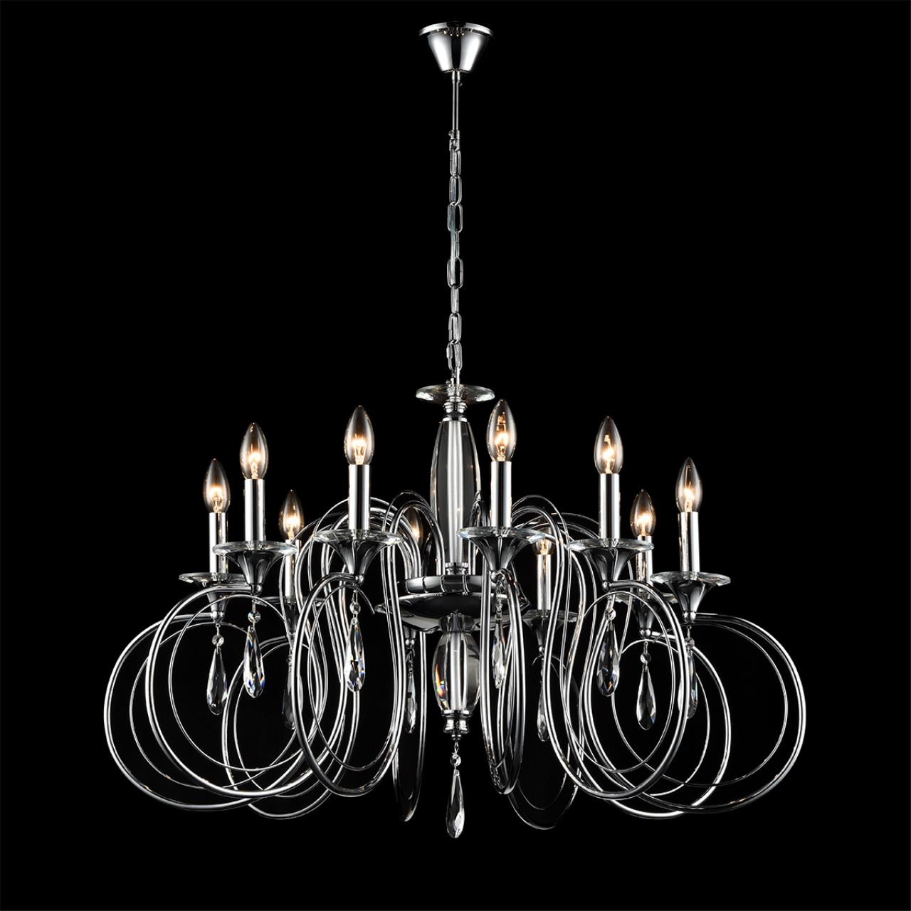 Люстра LUMION CLASSI LAOKA хром E14*10 10W